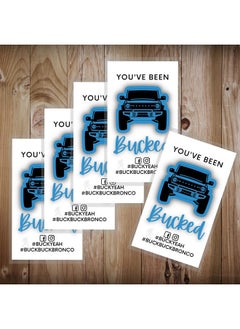 Lashicorn You’Ve Been Bucked Hang Tag With Velocity Blue Bronco Buck Buck Bronco 50 Pack 2 X 3.5 Inches Card Buck Yeah Bronco Tag Attach To Bronco Horse Figurine Buckbuckbronco Buckyeah  - Image 4