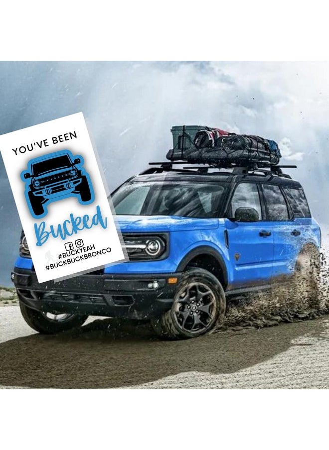 Lashicorn You’Ve Been Bucked Hang Tag With Velocity Blue Bronco Buck Buck Bronco 50 Pack 2 X 3.5 Inches Card Buck Yeah Bronco Tag Attach To Bronco Horse Figurine Buckbuckbronco Buckyeah  - Image 5
