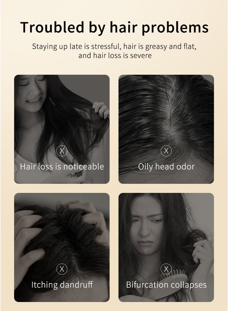 LYDIMOON Argan Oil Shampoo & Conditioner Set 500ml | Anti-Dandruff Oil Control Volumizing Hair Care - Image 3