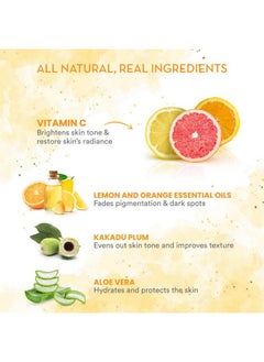 WOW Skin Science Vitamin C Brightening Facial Kit With Rose Water | For All Skin Types | 6 Easy Steps | For Brighter And Even Toned Skin |For Men & Women | Pack Of 7  - Image 4