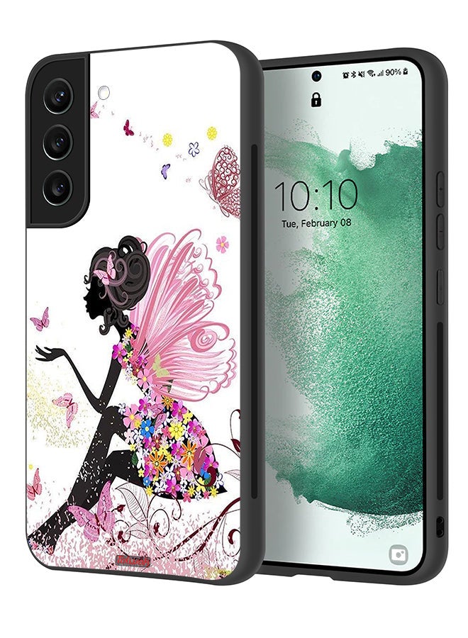 Tolwak Samsung Galaxy S21 5G Protective Case Cover Butterfly Girl Artwork - Image 1