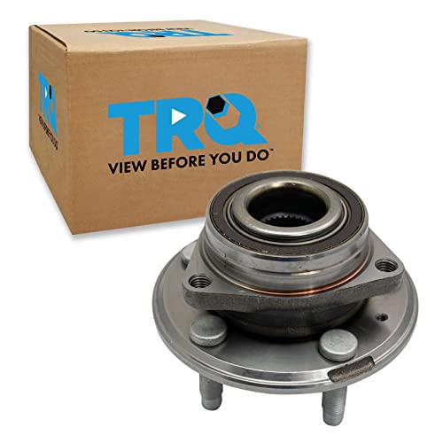 TRQ Passenger Side Wheel Bearing & Hub Assembly with ABS Sensor Compatible with 2009-2015 Cadillac CTS 2012-2015 Chevrolet Camaro - Image 2
