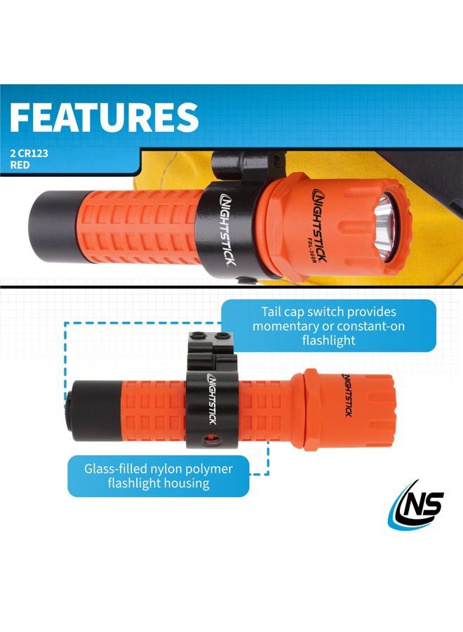 NIGHTSTICK FDL-300R-K01 Helmet Light Kits and Mounts, Red - Image 4