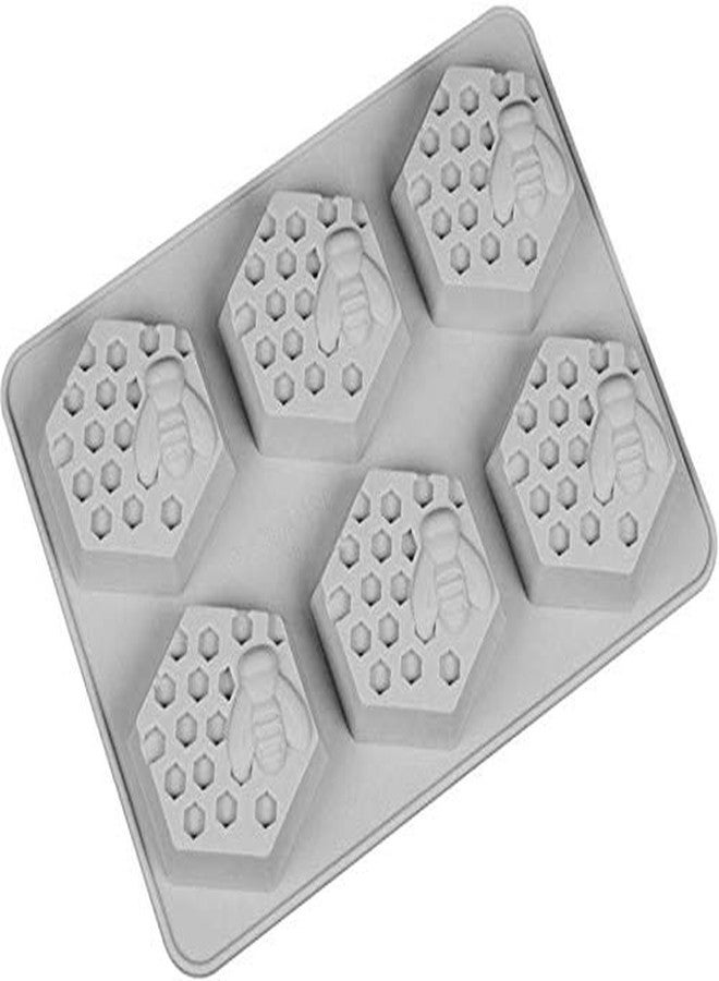 Perfect Pricee Soap, Candle, Resin Art and Crafting Tool, Muffin, Cake, Soap Bombs, Model, Repillica Moulds Mold DYI kit, Hobby Kits, Kids Activity Tool (Hexagoan) - Image 1