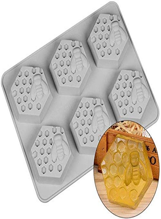 Perfect Pricee Soap, Candle, Resin Art and Crafting Tool, Muffin, Cake, Soap Bombs, Model, Repillica Moulds Mold DYI kit, Hobby Kits, Kids Activity Tool (Hexagoan) - Image 3