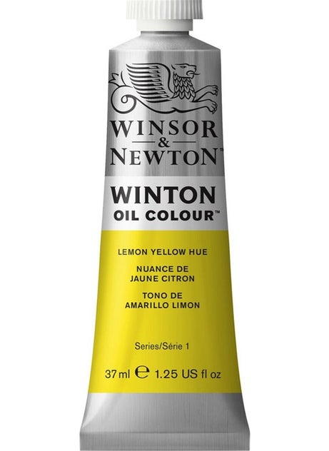 Winton Oil Lemon Yellow Hue Oil Paint 37 ml
