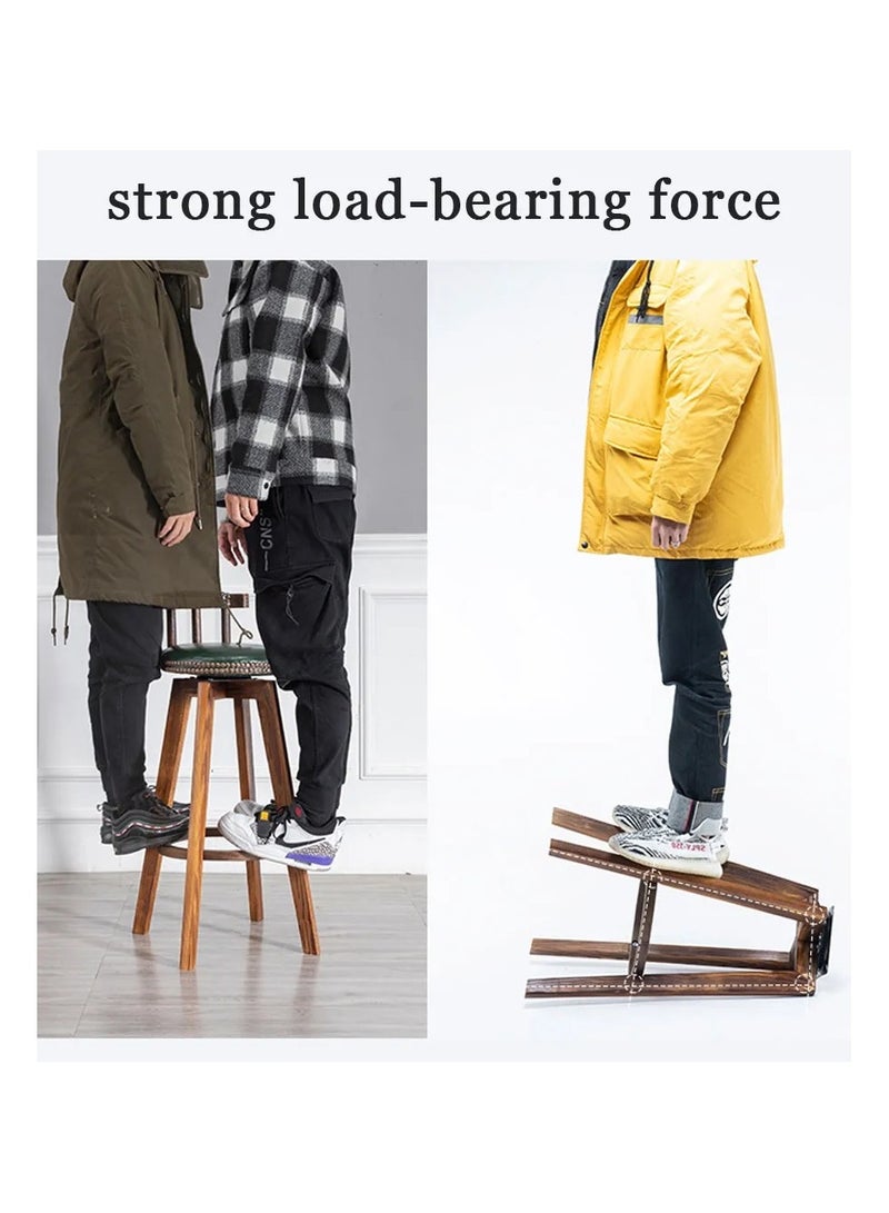 كرسي بار حديث كاونتر دوار مقهى (بني غامق) - Image 5