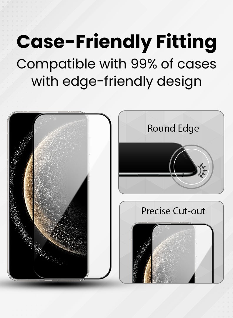 YJS Screen Protector For Huawei Mate 70 6.7 Inch 9H Hardness Tempered Glass Film, Bubble Free Easy Installation, Full Coverage, Anti Scratch And Touch Sensitive - Image 5