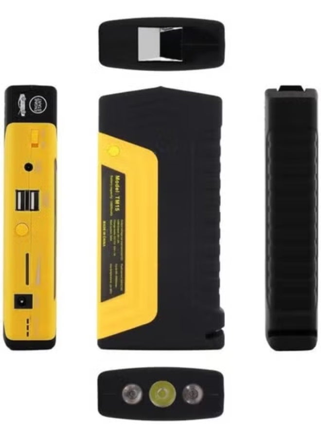 Heavy-Duty Car Emergency Jump Starter - Powerful & Portable Battery Booster - Essential Road Safety Tool - Durable & Easy-to-Use - Image 2