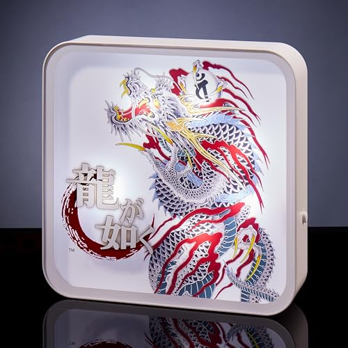 Numskull Official Yakuza Acrylic Logo Desk Lamp Wall Light for Bedroom, Office, Home, Study, Work - Official Yakuza Merchandise - Image 3