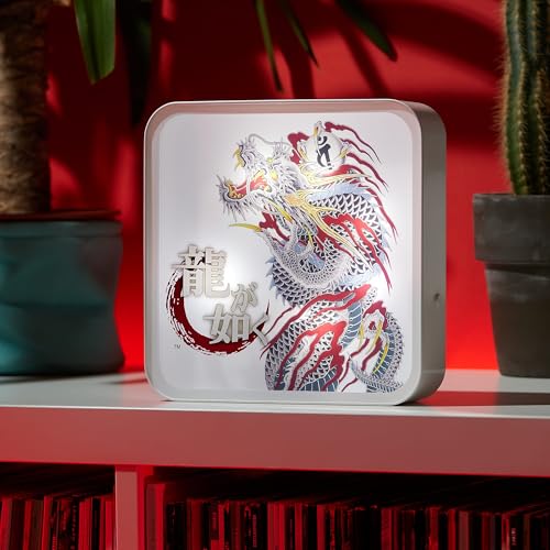 Numskull Official Yakuza Acrylic Logo Desk Lamp Wall Light for Bedroom, Office, Home, Study, Work - Official Yakuza Merchandise - Image 2