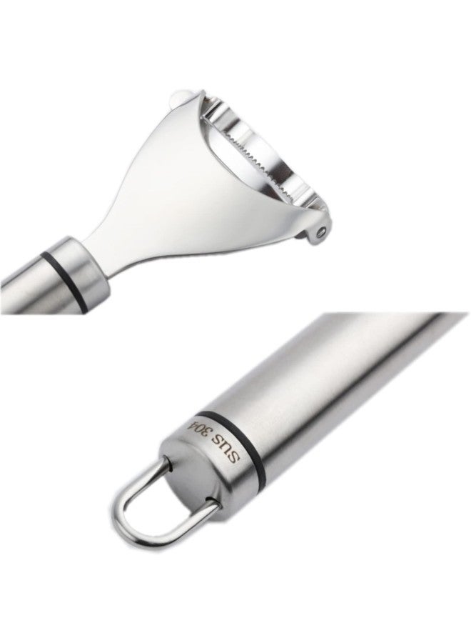 Corn Peeler Stainless Steel Stripper Sweetcorn On The Cob Remover with Good Grips Kitchen Tool  - Image 2