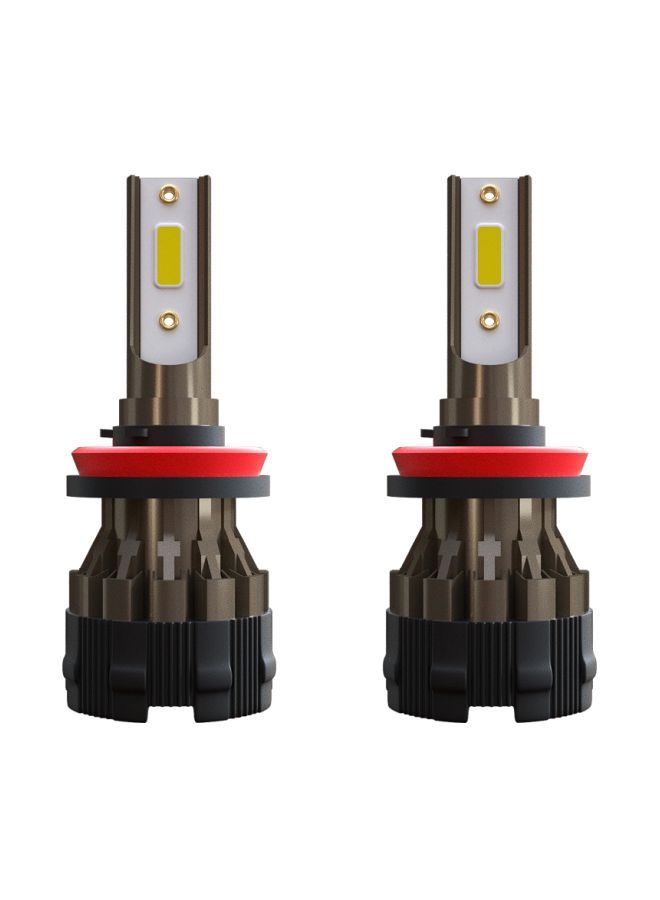 إسكدنيا 2-Piece Car LED Headlight Bulbs - Image 1
