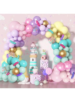 139Pcs Pastel Donut Balloon Garland Arch Kit, Donut Sweet One Birthday Party Decorations Pink Sprinkles Confetti Ice Cream Foil Balloons For Donut Grow Up Baby Shower Two Sweet Party Supplies - pzsku/Z88C05FD867FE0502CEFEZ/45/_/1734347162/d02e6be6-28a5-498a-9967-de47b71fe645