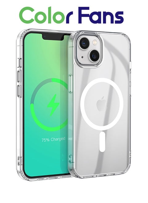 Classic Hybrid Magnetic Case for iPhone 15 Case Clear