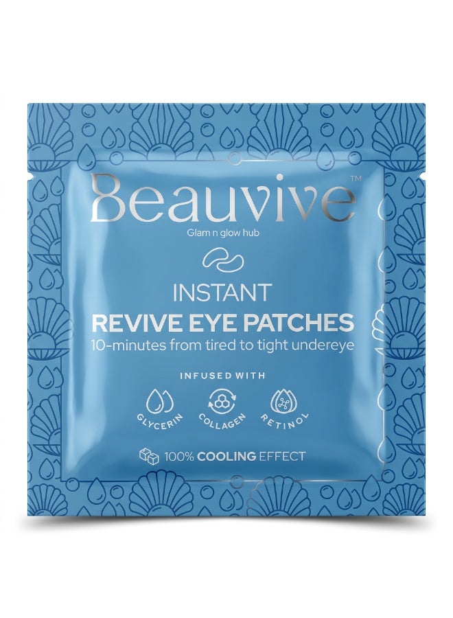 Beauvive Retinol & Collagen Revive Eye Patches - Image 1