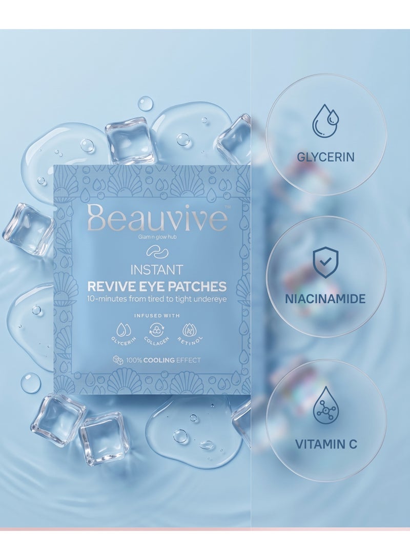 Beauvive Retinol & Collagen Revive Eye Patches - Image 2