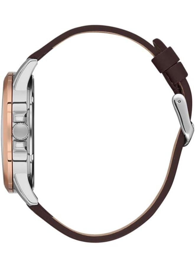 دانيل كلاين ساعة يد تناظرية من الجلد DK.1.13542-3 - Image 2