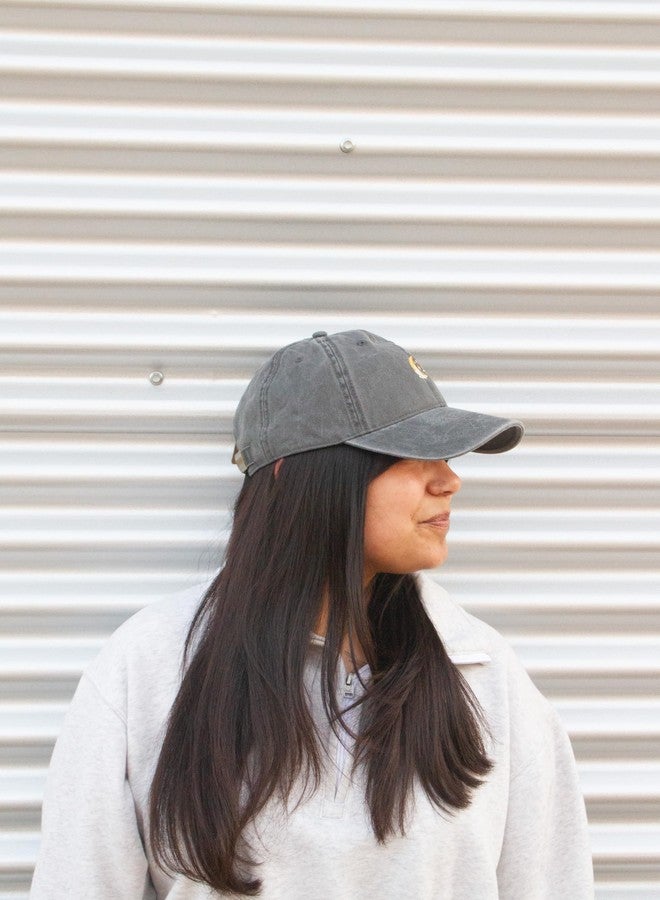 كارما قبعة كارما مطرزة للنساء، قبعة بيسبول نسائية قابلة للتعديل بتصميم عتيق، مناسبة للعبة بيكلبول - Image 5