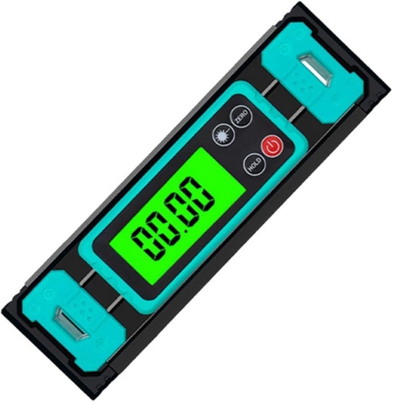 مسطرة مستوى رقمية مغناطيسية بشاشة LCD 200 مم مقياس زاوية إلكتروني للبناء والنجارة وأعمال DIY - Image 2