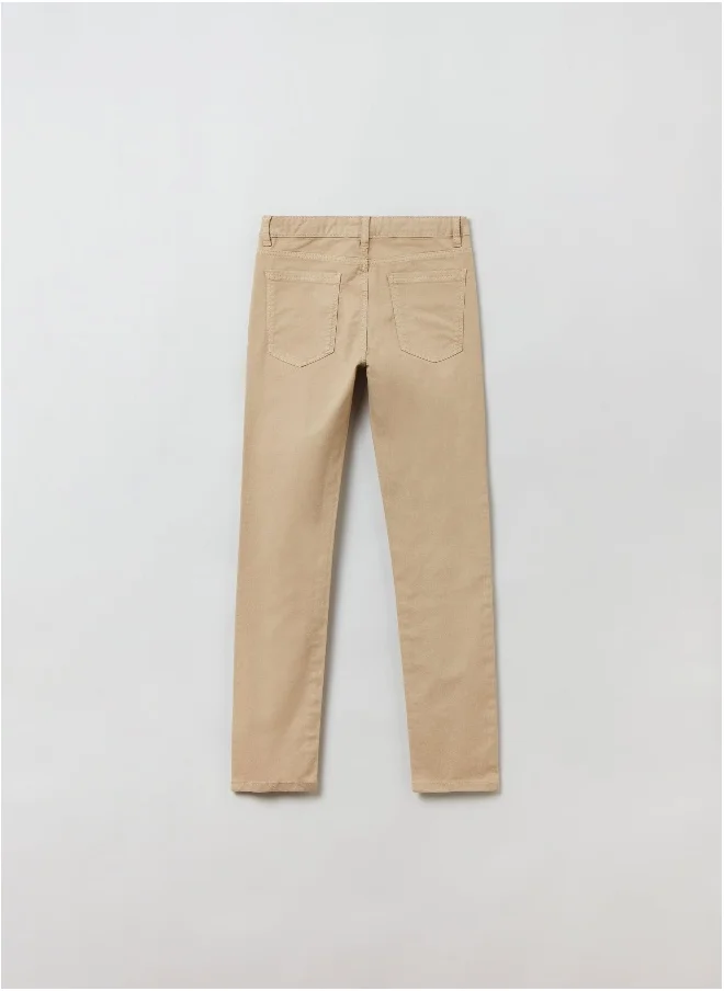 او في اس OVS Slim-Fit Jeans With Five Pockets