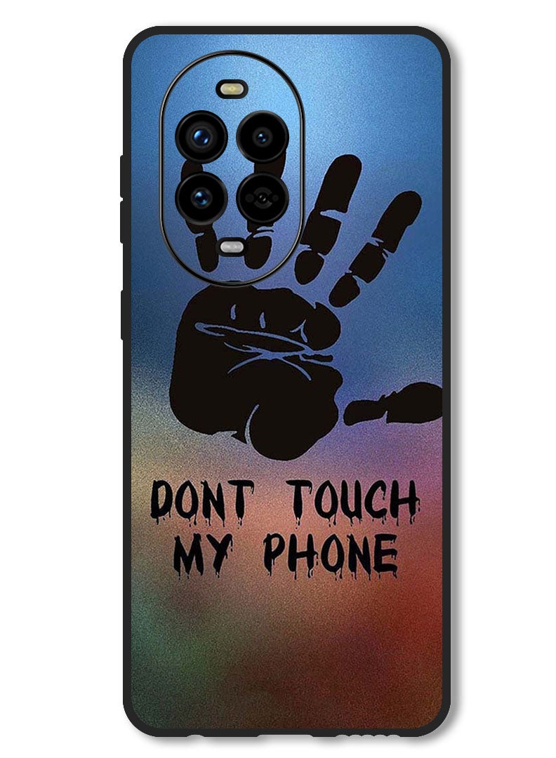 Theodor Case Compatible with Huawei Nova 13 Pro Protection Shockproof Bumper Cover Dont Touch My Phone Hand - Image 1