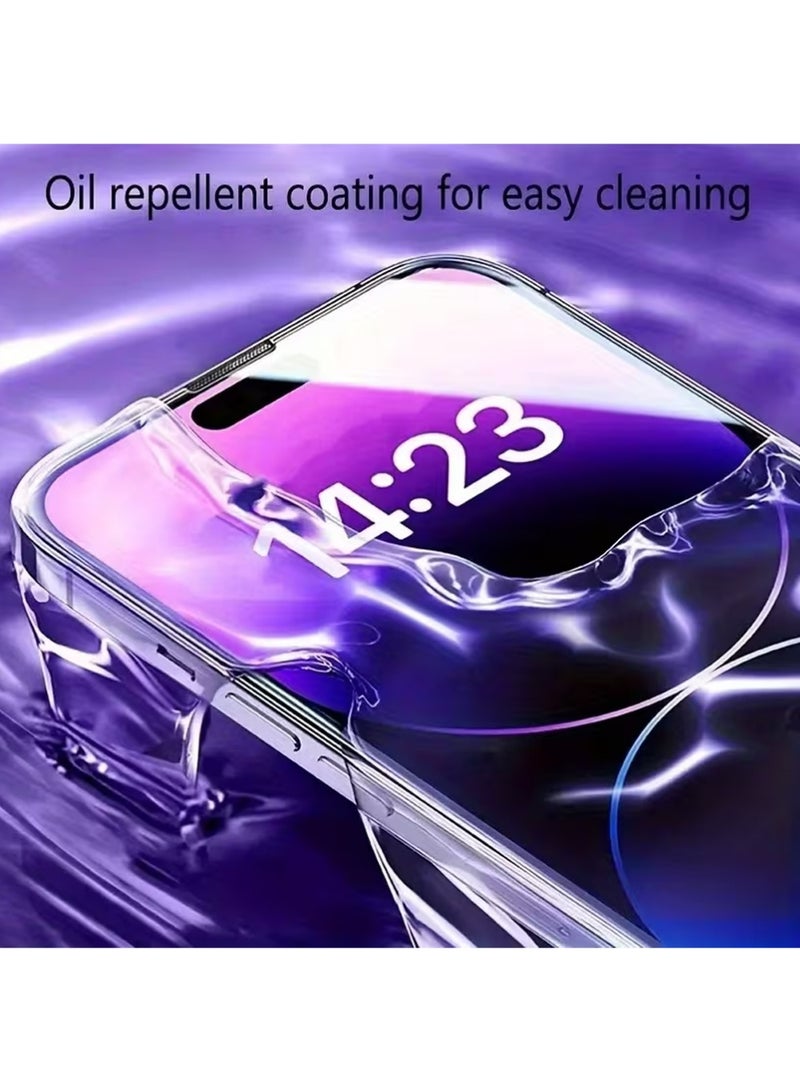 X-level 3Pcs iPhone 17 Pro Max Screen Protector,for iPhone 17 Pro Max with Oleophobic Coating Dust Free Easy Installation - Image 5