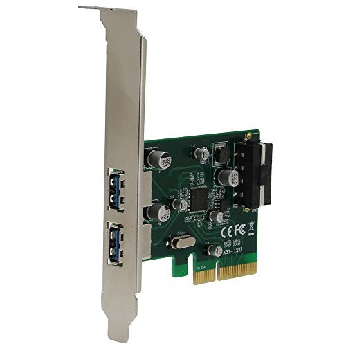 SEDNA - PCIE USB 3.1 2 Port Type A Adapter (10 Gbps) with Low Profile Bracket - Image 5