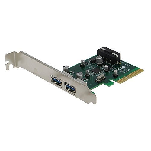 SEDNA - PCIE USB 3.1 2 Port Type A Adapter (10 Gbps) with Low Profile Bracket - Image 2