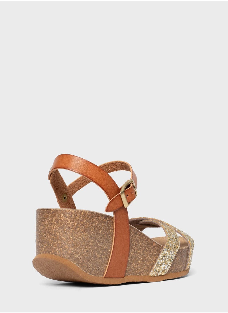 BAYTON Venus Wedge Sandals  - Image 4