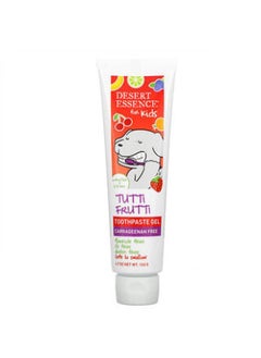 Desert Essence, Kids, Toothpaste Gel, Tutti Frutti, 4.7 oz (133 g) - pzsku/Z88C11EF665066D9DD44BZ/45/_/1652253426/e334b8d4-4fb3-4774-92e2-32aebb99f436