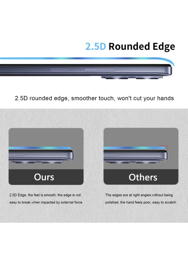 general Screen Protector Compatible with OPPO Reno 15 5G for Tempered Glass, Pack of 2 Protective Glass & 2 Camera Protective Film, HD Screen Protector & Camera Protection, 9H Hardness Tempered Glass - Image 3