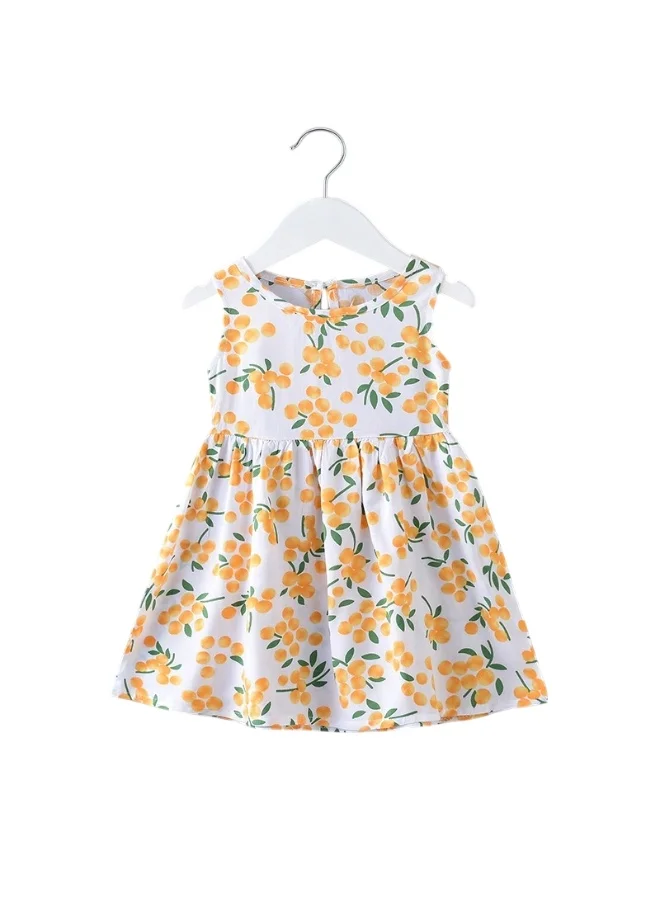 بيداني فستان أميرة كاجوال بنقشة الزهور موديل