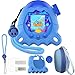JCHPINE Hard Case and Silicone Cover for Tamagotchi Paradise Electronic Pet Protective Cases for Tamagotchi Paradise with Screen Protector and Lanyard Blue - Image 2