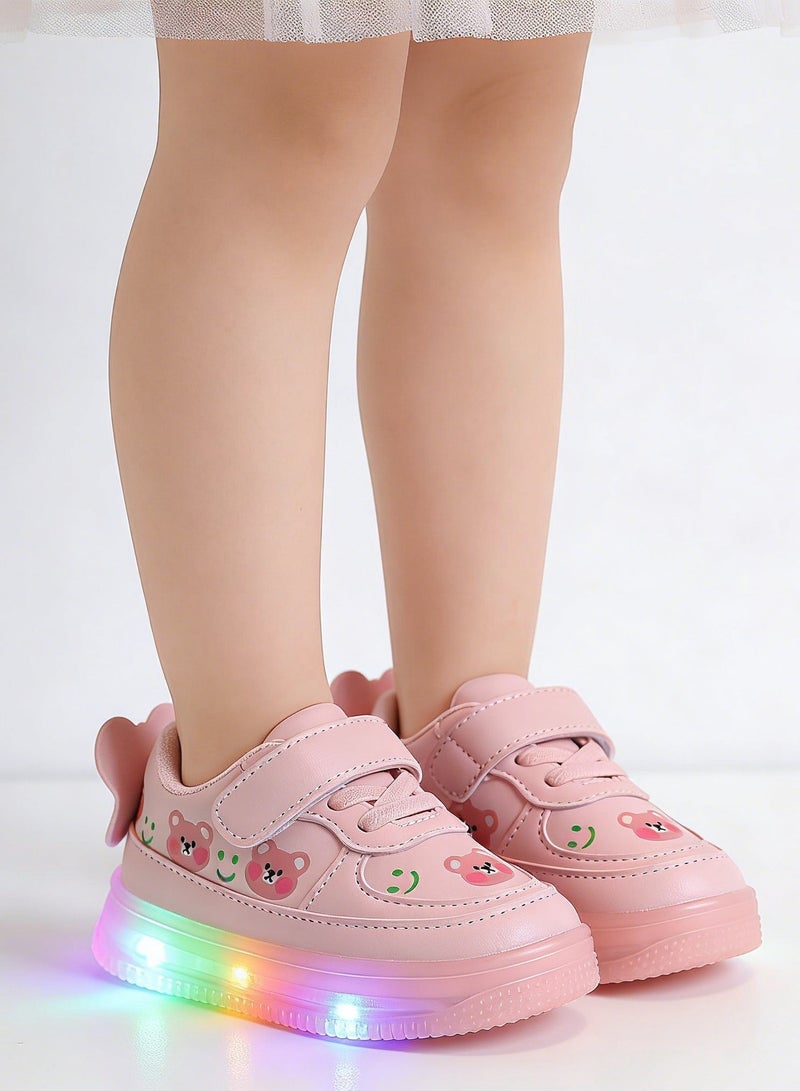 DOOKOO Children Shoes Sports Shoes Light Shoes Small Shoes Light Board Shoes Non Girls Running Shoes - Image 4