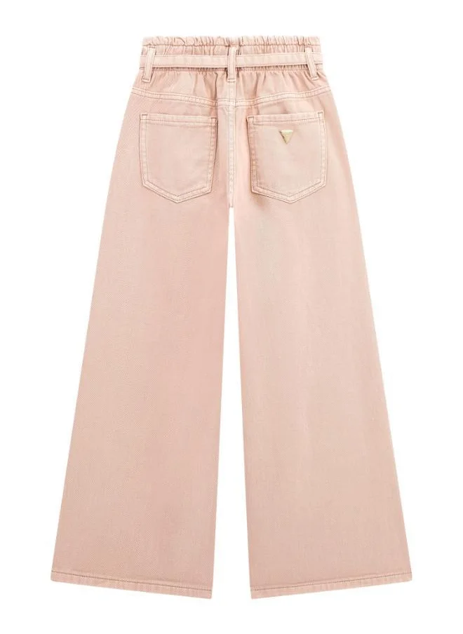 جس Kids Paperbag Culotte Pants