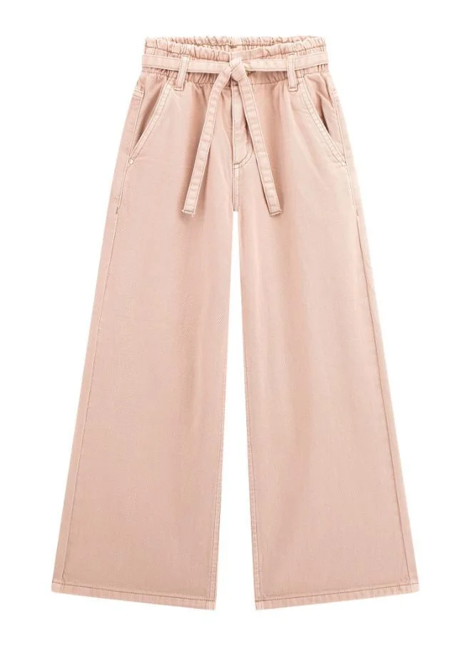 جس Kids Paperbag Culotte Pants