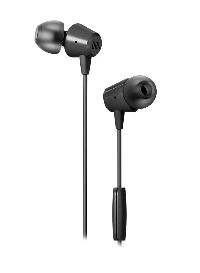 JBL Renewed - C50HI Wired In-Ear Earphones With Microphone Black - Image 2