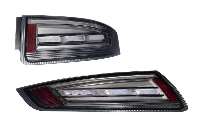 Morimoto XB LED Taillights Fits Porsche 911 9971 0508 Plug and Play LED Taillight Assemblies Smoked
