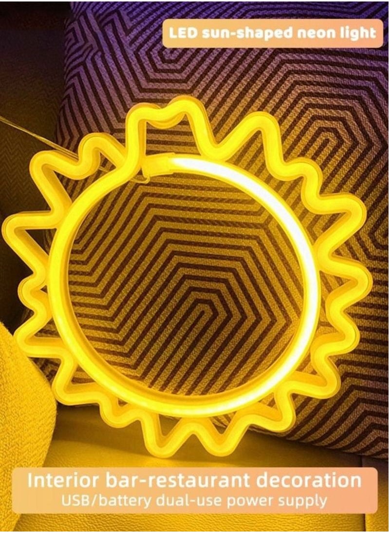 LED Night Light Interior Decoration Neon Light a Variety of Decorative Lights Sun