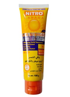 NITRO CANADA Face Sunblock Whitening Cream with Collagen Protect UV 60+ 100 g  - Image 2