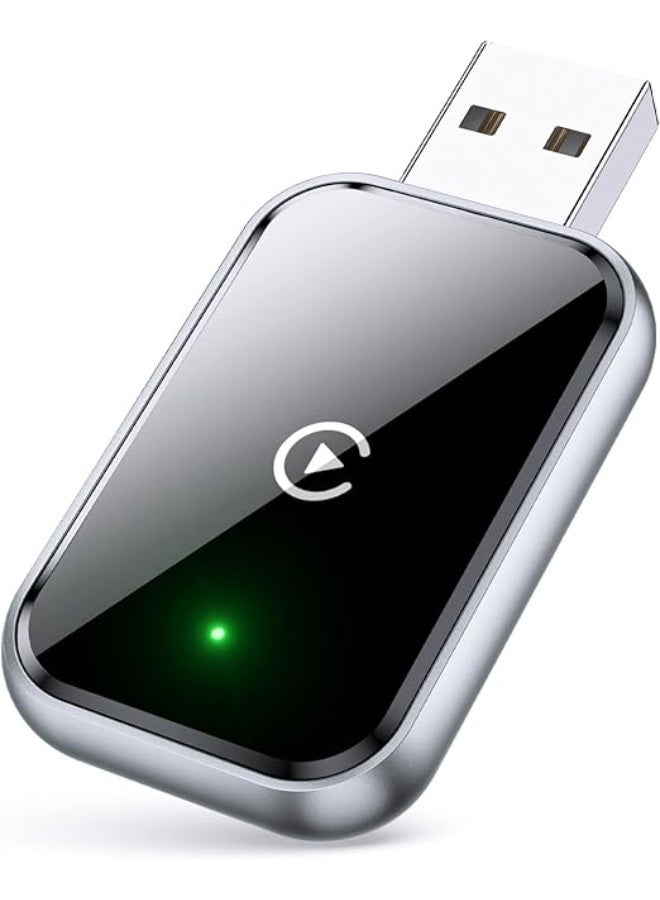 CarPlay Wireless Adapter - Upgrade Factory Wired CarPlay to Wireless - Plug & Play Dongle - Fast & Stable Connection for Daily Use - Image 1