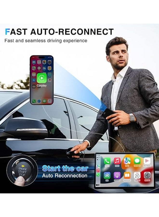 CarPlay Wireless Adapter - Upgrade Factory Wired CarPlay to Wireless - Plug & Play Dongle - Fast & Stable Connection for Daily Use - Image 5