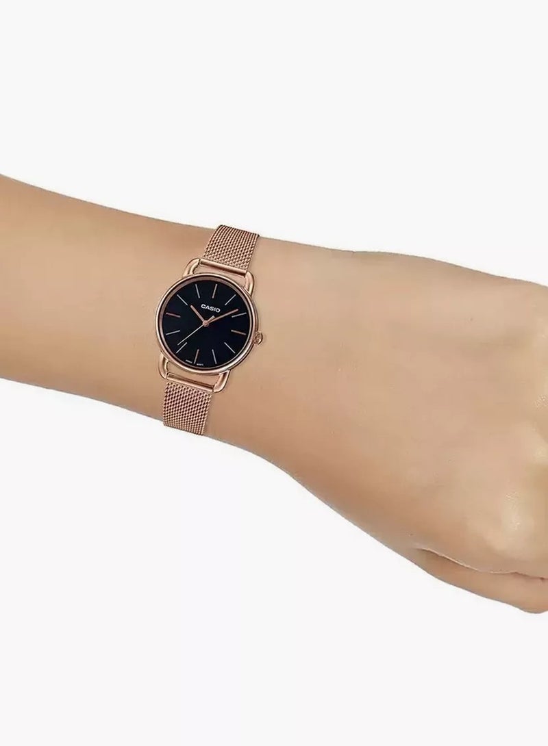 CASIO Stainless Steel Analog Wrist Watch LTP-E412MPG-1ADF - Image 3