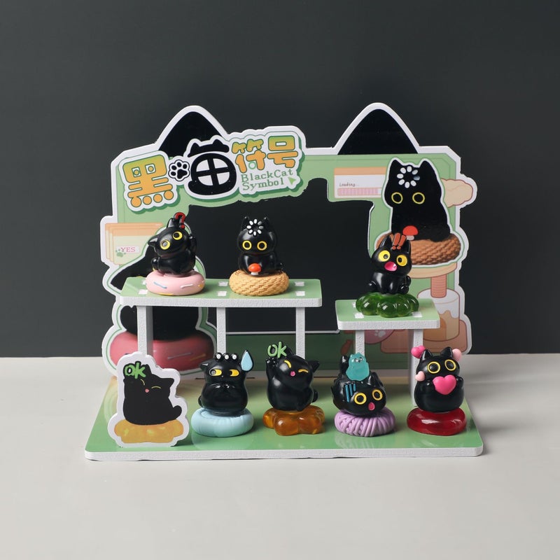 Attitude New arrival weather little meow blind box trendy cat figure desktop ornaments kids holiday gifts wholesale - Image 1