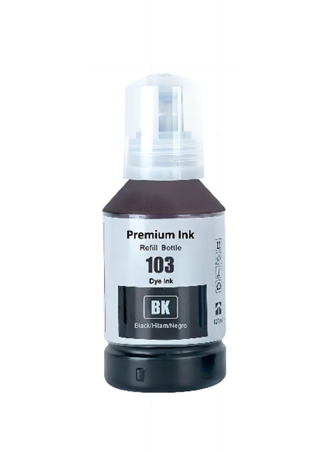 NexNova مجموعة حبر 103 لـ EcoTank لـ EPSON Combo مكونة من 4 عبوات باللون الأسود والسماوي والأرجواني والأصفر - Image 2