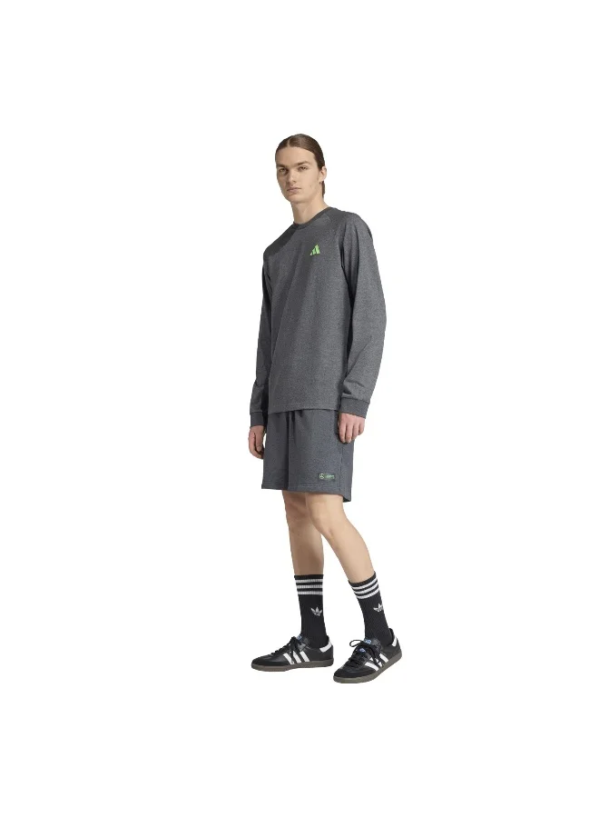 Adidas Mer Ps Sho M Grey Shorts (1/2) Shorts For Men