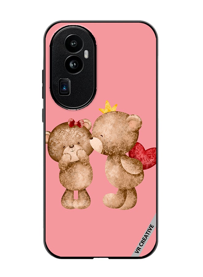 VR CREATIVE Protective Case Cover For Oppo Reno 10 Pro Plus Bear Love Design Multicolour - Image 1