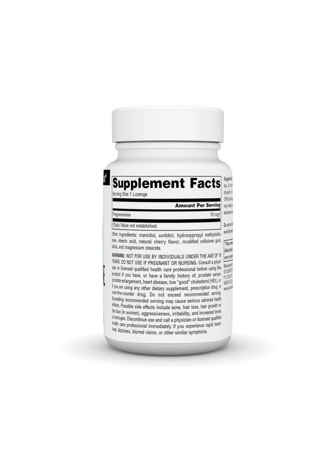 Source Naturals Pregnenolone 10 mg - 120 Cherry Flavored Lozenges - Image 2