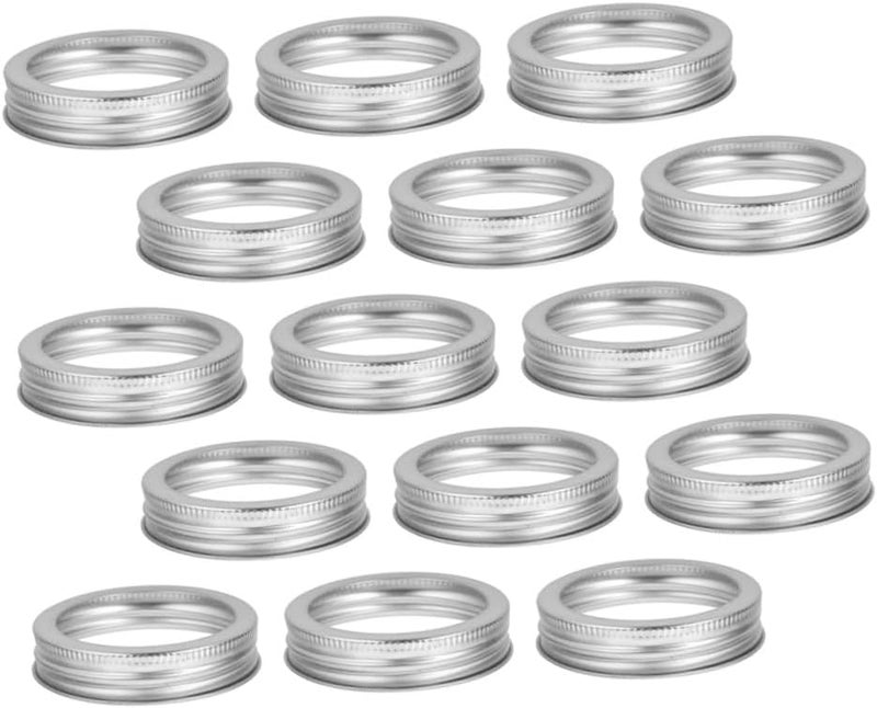 ABOOFAN 20pcs Silver Tinplate Mason Jar Lids Wide Mouth 86mm Reusable Can Sealing Caps Multipurpose Jar Covers for Canning and Food Storage - Image 4